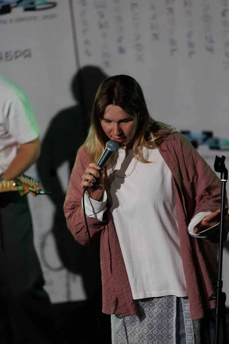 Соня Шац. Форум СловоНово 2025. Фото Алексей Леняшин