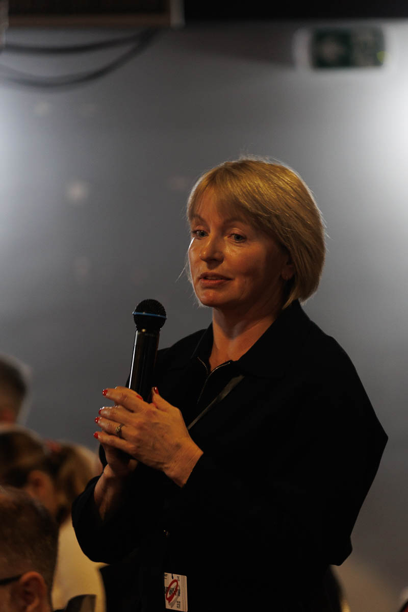 Юлия Юдина. Форум СловоНово 2025. Фото Алексей Леняшин